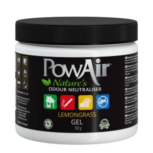 PowAir Pet Odour Removal Gel Lemongrass