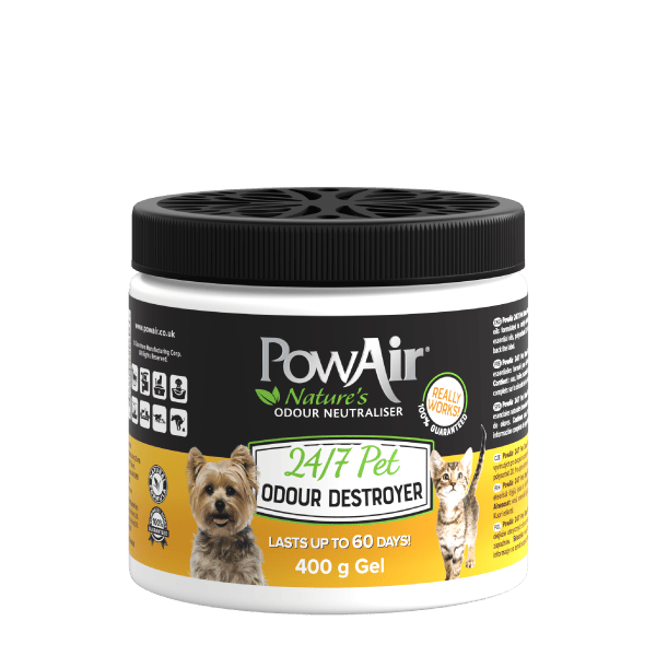 PowAir 24/7 Pet Odour Destroyer Gel PowAir 24/7 Pet Odour Destroyer Gel